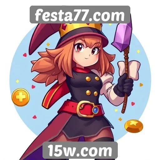 Festa77 visão geral dos jogos disponíveis