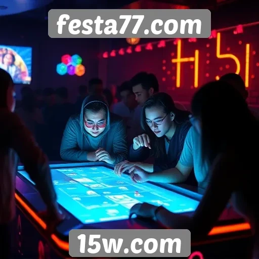 Jogatina online como entretenimento popular no festa77.com