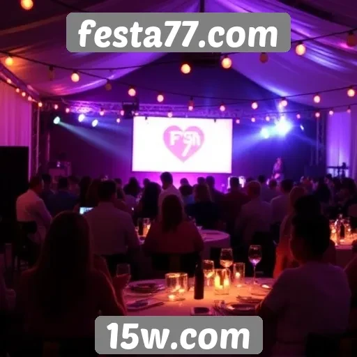 Recursos mais populares do site festa77